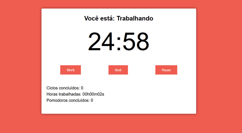 Pomodoro Timer screenshot